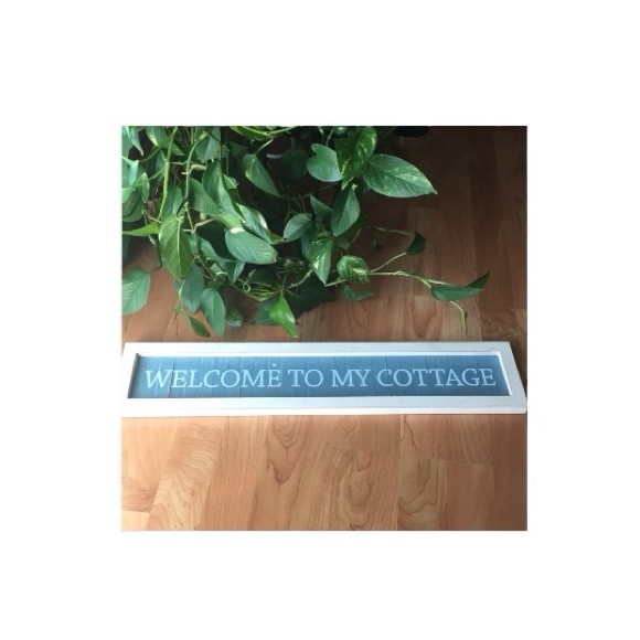 Wood Wall Art Waterside Cottage by Concept - Picture 4 of 5